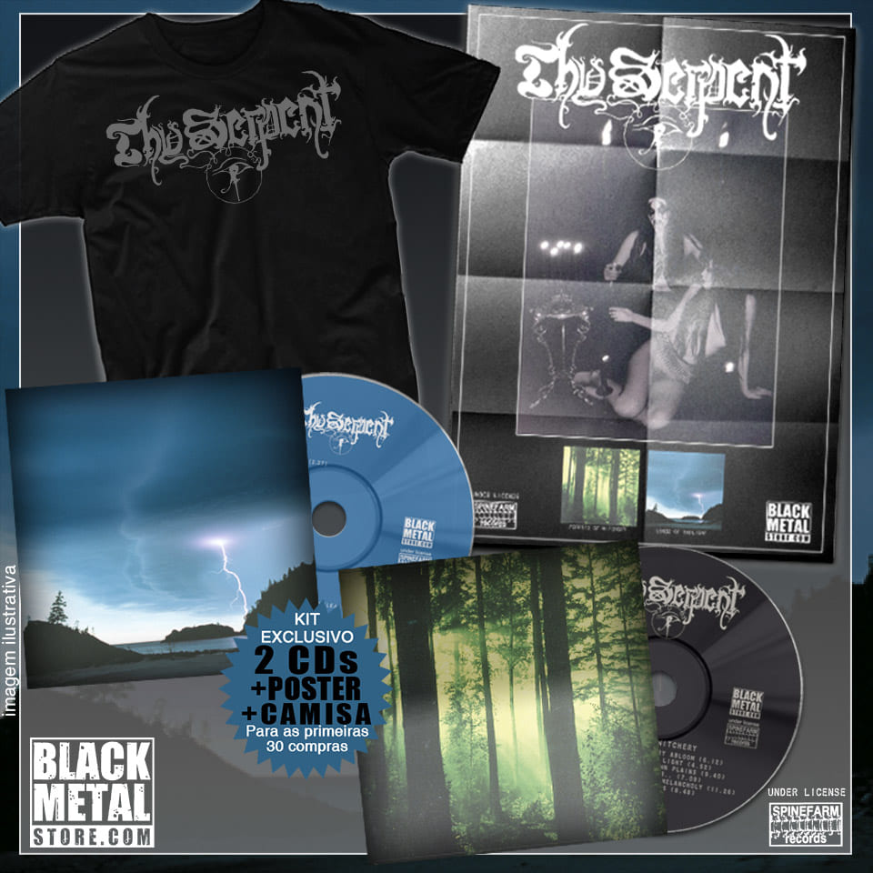 THY SERPENT - Forests of Witchery + Lords of Twilight (2 CDs + camisa +  poster) - ⛧ Black Metal Store ⛧